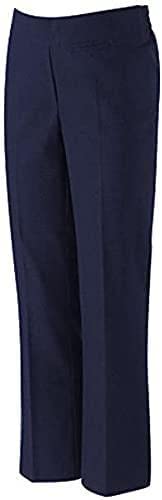 Gadgets Mafia Pantalones de uniforme escolar para niñas de 3 a 16 años de pierna delgada