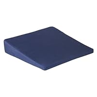 Keilkissen - Keilkissen Stuhl - keilkissen Auto - Sitzkissen - Sitzkeilkissen - mit abnehmbaren bezug, Polyester, Farbe: Marineblau