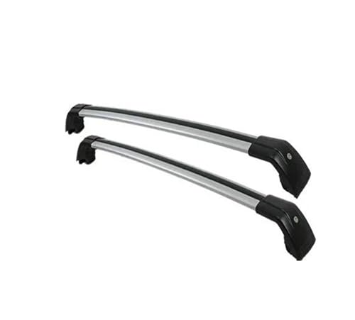 Barras laterales para BMW X1 F48 portaequipajes de aleación aluminio negro plata