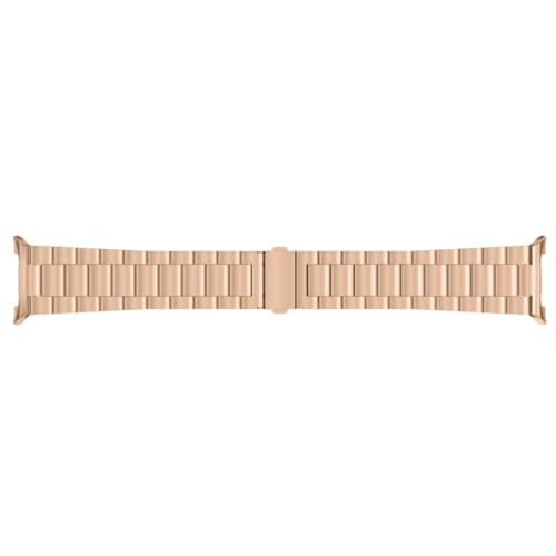 [ECVGHD] Elegant Three Row Steel Bracelets Unisex Polishes Metal Watch Band for watch8