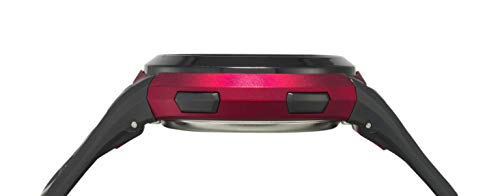 Relógio Monitor Cardíaco, Speedo, 80621G0EVNP1, Preto/ Vermelho