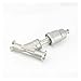 Pneumatic Actuator Angle Seat Valves DN15 20 25 32 40 50 Tri Clamp Y Shaped 304 Stainless Steel Pneumatic Actuated Angle Seat Valve Steam Oil WaterNormally Close ,(DN15-K50.5mm,SS304_C_NORMALLY)