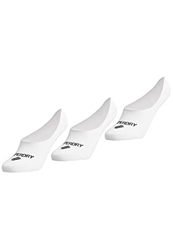Superdry Coolmax NO-Show Sock Socks, White Multipack, S para Mujer | Ya disponible en tu tienda friki favorita! En mundofriki.es! Superdry Coolmax NO-Show Sock Socks, White Multipack, S para Mujer | Ya disponible en tu tienda friki favorita! En mundofriki.es!