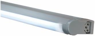 SG5A-8-30-SV 3 Wire Grounded Adjustable T5 Sleek Plus - Fluorescent Undercabinet Fixture, Silver Finish