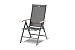 Produktbild Hartman Aruba Multipositionssessel in Xerix Anthrazit, solides Aluminiumgestell, Sitzfläche aus hochwertiger Textilene, ca. 68 x 62 x 111,5 cm, Rückenlehne verstellbar, Teakholz-Armlehne, wetterfest