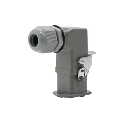 Connecteur robuste 6 broches HA-006-1 16A 500V mâle coudé pour canal chaud