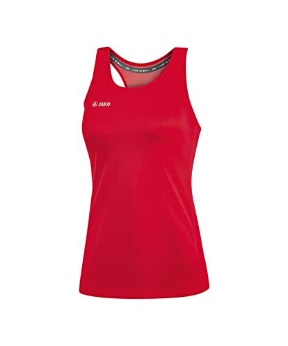 JAKO - Débardeur Run 2.0, Mixte, Rouge Sport, M