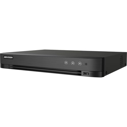 Hikvision DVR iDS-7204HQHI-M1/XT, 4 Canais, Full HD 1080p, Detecção Inteligente por IA, Compressão H.265+