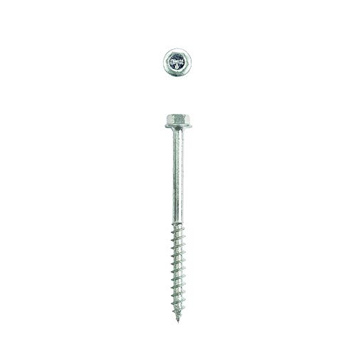 Image of SPAX 4571010701525 1 /4 x 6 Hex Drive Washer Head Zinc Powerlag Screw (50 Pieces per Box)