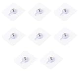 8 Pack Picture Hanging,Holds 17 lb,Professional Frame Picture Hooks,Heavy Duty Picture Hangers for Wall Mounting,Comes with Strong Viscose,Seamless Stickers,Nails,no Punching Installation,Screw Rod.