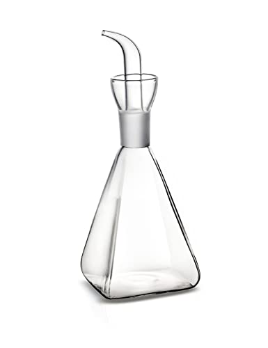 Giannini Oliera Salvagoccia quadra Squared 250 ml Vetro borosilicato