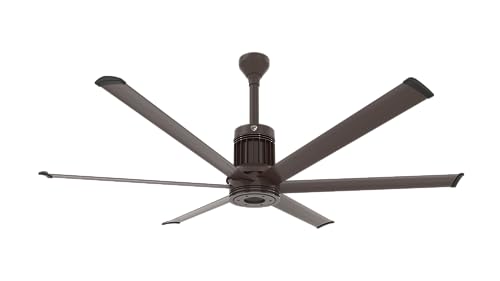 Image of Big Ass Fans i6 72 inch Smart Indoor Ceiling Fan, SenseMe Technology, High Airflow Modern Ceiling Fan, WiFi App Control, Oil Rubbed Bronze