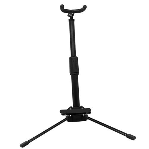 Toddmomy Ergonomic Flute Display Stand Sturdy Clarinet Rack Wind Instrument Storage