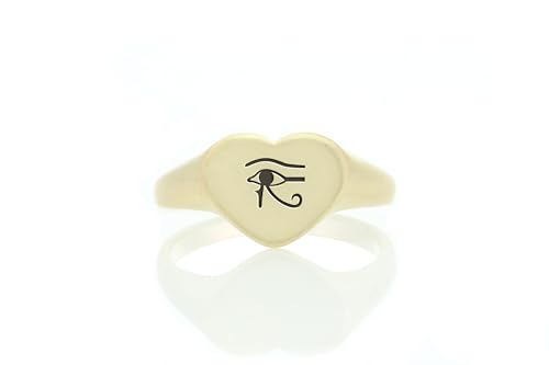 Bague Égypte ciselée et gravure de calligraphie d'exception