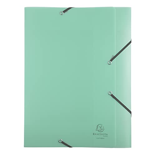 Exacompta, Ref. 59270E, 1 filing box with Chromaline Pastel rubber bands, in polypropylene, spine 4 cm, dimensions 25 x 33 cm - Image 2