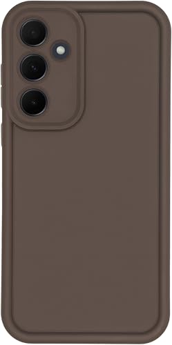 Scalebee Back Cover for Samsung Galaxy A14 5G Soft and Flexible Matt Finish Anti Slip Scratch Proof Camera Protection Silicon Phone Case (Brown)- Best and cheap mobile covers in India