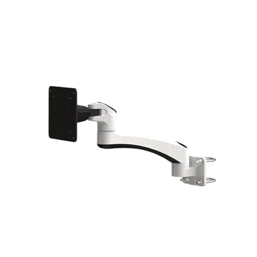 Support de moniteur FE511B noir avec bras articulé inclinable pour écran PC