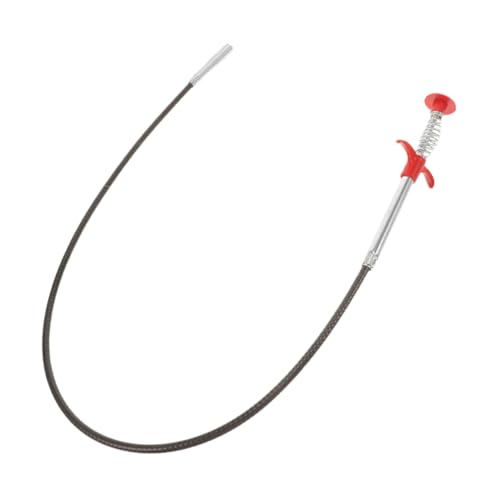 NUOBESTY Draga De Alcantarillado Agarrador De Inodoro Mini Garra De Agarre Flexible Émbolo De Aire Para Inodoro Barrena De Drenaje Desatascador Para Inodoro Alargado Acero Inoxidable