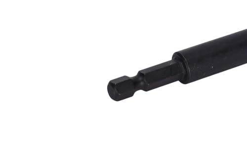 Image of Century Drill & Tool 66503 Impact Pro Magnetic Screwdriving Bit Holder | 1 /4 inch hex shank, precision-fit tip black oxide finish, heat-resistant coating
