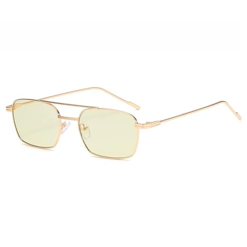 Lunettes de soleil en métal pour masquer la fatigue et protéger les yeux sensibles du soleil