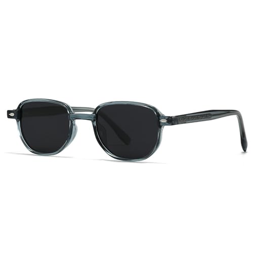 Lunettes de soleil rétro anti-éblouissement UV400 au motif léopard