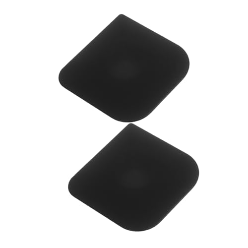 SOLUSTRE 2Pcs Reusable Cream Scraper Flexible Kitchen Smoother for Cakes and Breads for Grill Pan Cleaning and Decorating Non Stick Design