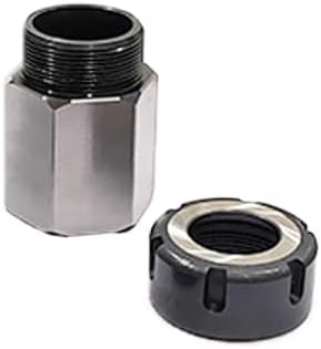 A.D. International Precision ID ground blue matched ER-32 collet chuck block adapter for CNC Lathe (Hex Shape)