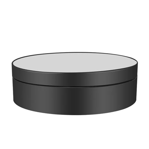 Base giratoria motorizada de 12cm con espejo plateado y USB 5