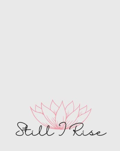 Still I Rise Lotus Journal pour vos séances de méditation et de yoga