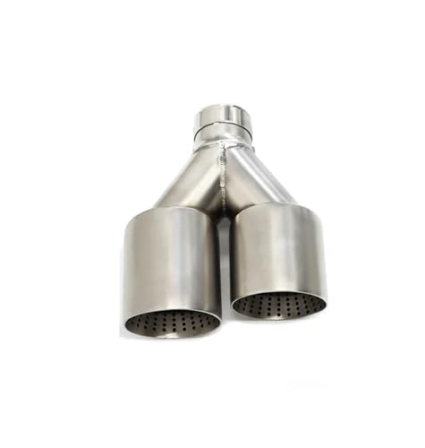 Tuyau d'Échappement Double Inox Mat : Rénovez la Sortie de Votre Golf 7