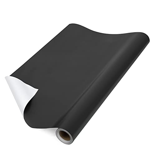 RUSPEPA Black Wrapping Paper Solid Color - Mini Roll - for Wedding, Birthday, Shower, Congrats, and Holiday - 17 Inches X 32.8 Feet by RUSPEPA - Image 6