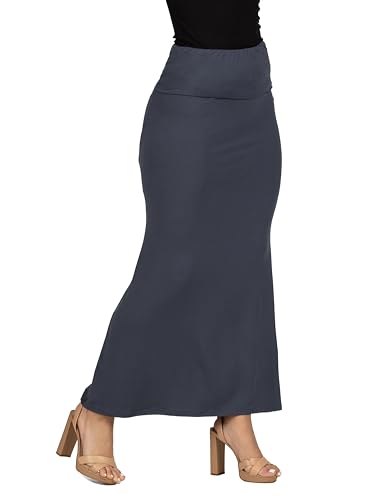 24seven Comfort Apparel Womens Comfortable Foldover...