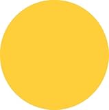 Dime Size Golf Ball Markers (Packs of 100) Plain (Yellow)