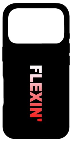 Red Color Flexin' Red Graphic �X�}�z�P�[�X iPhone 17 Pro �p