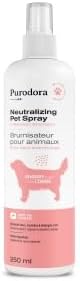 Espray desodorizante neutralizador de olores para perros entre baños para abrigos peludos Neutralizador de olores totalmente natural, orgánico y no