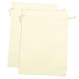 TOPPERFUN Lot De 2 Paquet De Rangement Multifonctionnels En Coton Cordon De Serrage 36x52 ...