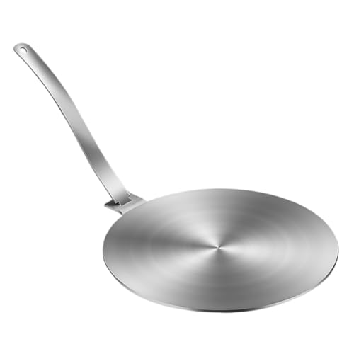 GRIRIW Universal Heat Diffuser for Induction Cooktops Gas Stove Electric Cooker Stainless Steel Plate
