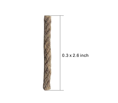 eGreen Fire Starter Weather Proof Matches Ferro Rod Striker Emergency Blanket Saw Wire Multiple Purpose Tool Wax Ropes Waist Bag for Hiking Camping Bushcraft (Matches + 20 Ropes + Saw + Blanket)