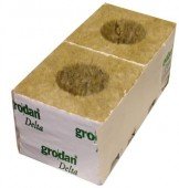 3" Rockwool Transplanting Cubes-X 8 (Small Hole)