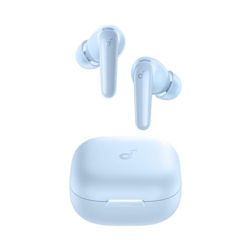Soundcore P31i di Anker, Cancellazione adattiva rumore in tempo reale, Audio HR, Auricolari BT wireless con funzione di traduzione, 50 ore di autonomia, Cuffie BT