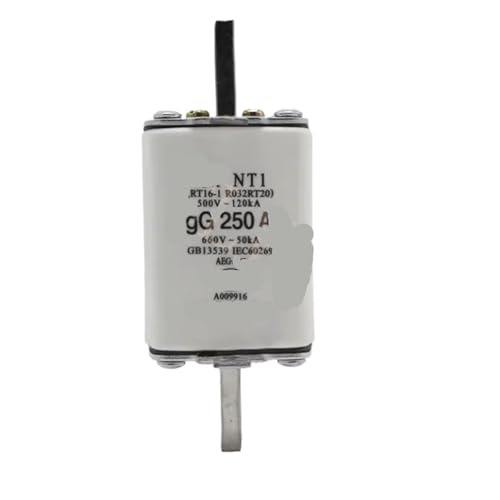 EQBVZZRD fuses Fuse core NT1 R032/RT20 160A 200A 250A Fuse Tube RT16-1/2 500VAC/120kA 660VAC/50kA RT16-1 Fuse Plug-in Fuse Ceramic(250A)