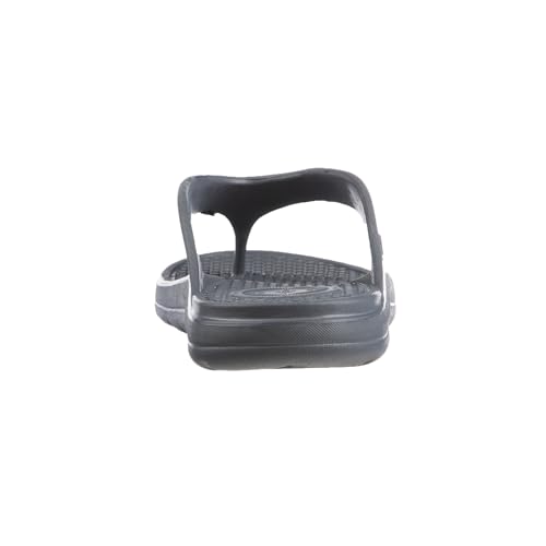 totes Men's Everywear Lightweight Waterproof Contoured Ara Flip Flop Sandal, Mineral, 9 US by totes - Used condition - Image 5