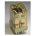 IDEC RH2B-ULAC12V 12 VAC Coil, 2 Poles DPDT, 50/60 HZ, Blade Terminal, Compact Power Relay, Industrial 10 AMP GP Relay, RH Series, with LED Indicator