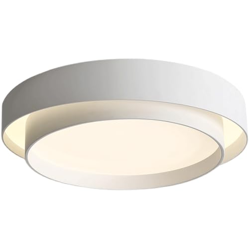 MTNROO Plafones LED Escandinavos De Interior Plafones Creativos Modernos Lámpara De Techo LED De Diseño con Emisión Lateral Doble Pantalla Luz Plana Super Brillante para La Cocina, Dormitorio,