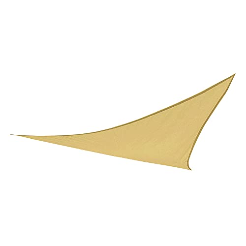 Aktive Garden 53909 - Toldo Vela Triangular Color Crema 500 x 500 x 500 cm