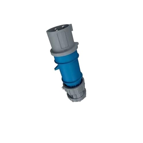Conector industrial 3919 16A evita cortes de energía en máquinas