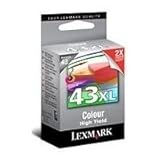 lexmark 43xl refill instructions  Cartridge No. 43XL - Druckerpatrone - Hohe Ergiebigkeit