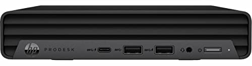 Hp 2022 Newest Prodesk 405 G8 Mini Desktop (Amd Ryzen 5 Pro 5650Ge 6-Core, 16Gb Ram, 256Gb Pcie Ssd, Amd Radeon, Wifi 6, Bt 5.2, Ethernet Lan (Rj-45), Hdmi, Usb 3.2, Display Port, Win 10 Pro) W/Hub #TOP2