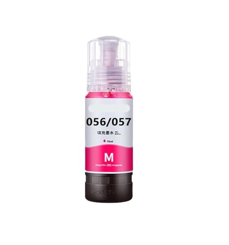 Encre rouge 056 pour imprimantes T09E1 à T09E6 et modèles L18058 L8058
