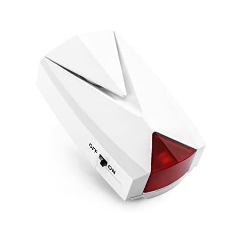 QWORK Power Failure Alarm with LED Light Cover